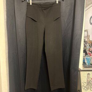 Cushnie Et Ochs Women Black Cropped Straight Leg Pants -Size 6